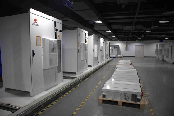 125ระบบเก็บพลังงานแบตเตอรี่อุตสาหกรรม.44KWH พร้อมการสื่อสารอีเทอร์เน็ต