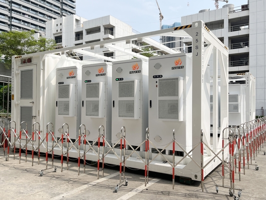 400V - 800V ระบบเก็บพลังงานแบตเตอรี่ 20 ฟุต