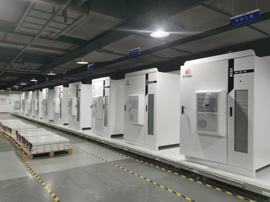 IP55 LiFePO4 ระบบเก็บพลังงานแบตเตอรี่อุตสาหกรรม 50KW