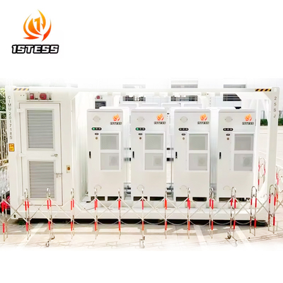500kW 1MW แบตเตอรี่ลิธีโอ ESS ระบบแบตเตอรี่พลังงานแสงอาทิตย์ 1 MWh 2MWh ระบบเก็บพลังงานบรรจุสําหรับการค้า
