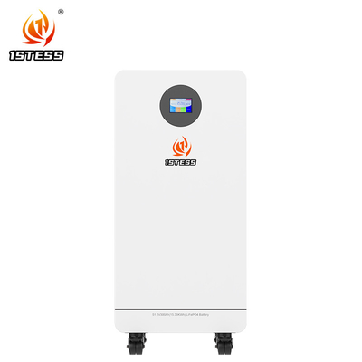 ขายปลีก 25.6V 51.2V 100Ah 200Ah 300Ah 5.12Kwh 10.24Kwh 15.36Kwh ผนังพลังงาน