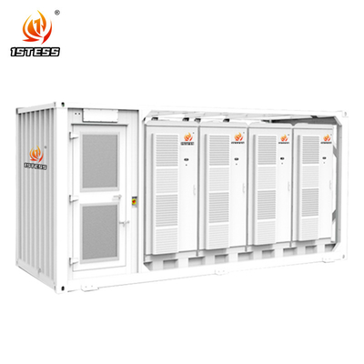 ระบบความเย็นของเหลว 1MWh LiFePO4 ถัง ESS ธุรกิจอุตสาหกรรมสําหรับการปรับความมั่นคงของเครือข่ายไฟฟ้าและการโกนจุดสูง