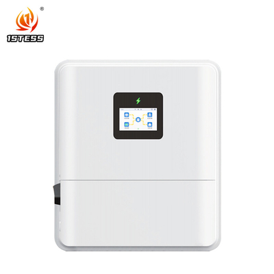 IP65 โฟสต์เดียว 48V 3kw 4.6kw โซลาร์ไฮบริดอินเวอร์เตอร์เปิด/ปิดเครือ 5kw 6kw โซลาร์อินเวอร์เตอร์ MPPT 48V 3.6kw ไฮบริดโซลาร์อินเวอร์เตอร์
