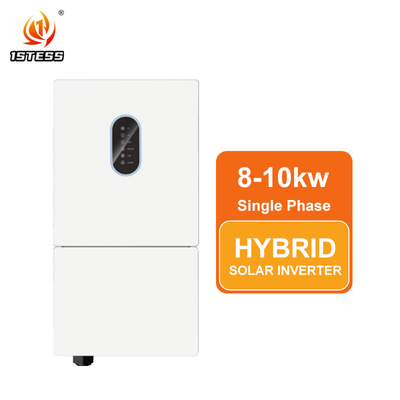 48V 8kw 10kw อินเวอร์เตอร์พลังแสงอาทิตย์ออกแบบคู่ RS485/CAN/USB อินเตอร์เฟซการสื่อสาร 50Hz/60Hz Pure Sine Wave On/Off Grid