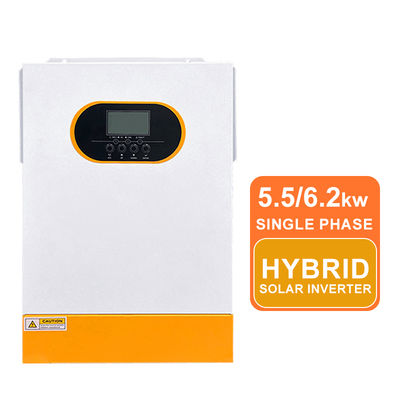 6.2kW คลื่นไซน์บริสุทธิ์ปิดเครือข่าย Inverter 48V MPPT Charger 120A ประสิทธิภาพสูงสุด 94%