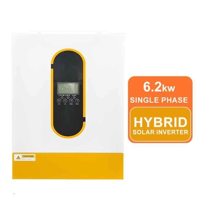 48V 6.2kW ไฮบริด โซลาร์ อินเวอร์เตอร์ MPPT Off Grid
