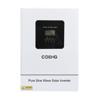 48V 6.2kW Hybrid Solar Inverter Single Phase Pure Sine Wave Off Grid Solar Inverter MPPT ประสิทธิภาพสูง ผลงานสูงสุด 94%