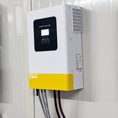 การดําเนินงานในระยะ paralel พร้อม 48V 5.5kw 6.2kw Single Phase Hybrid Solar Inverter Pure Sine Wave MPPT Off Grid ด้วยการติดตาม WiFi